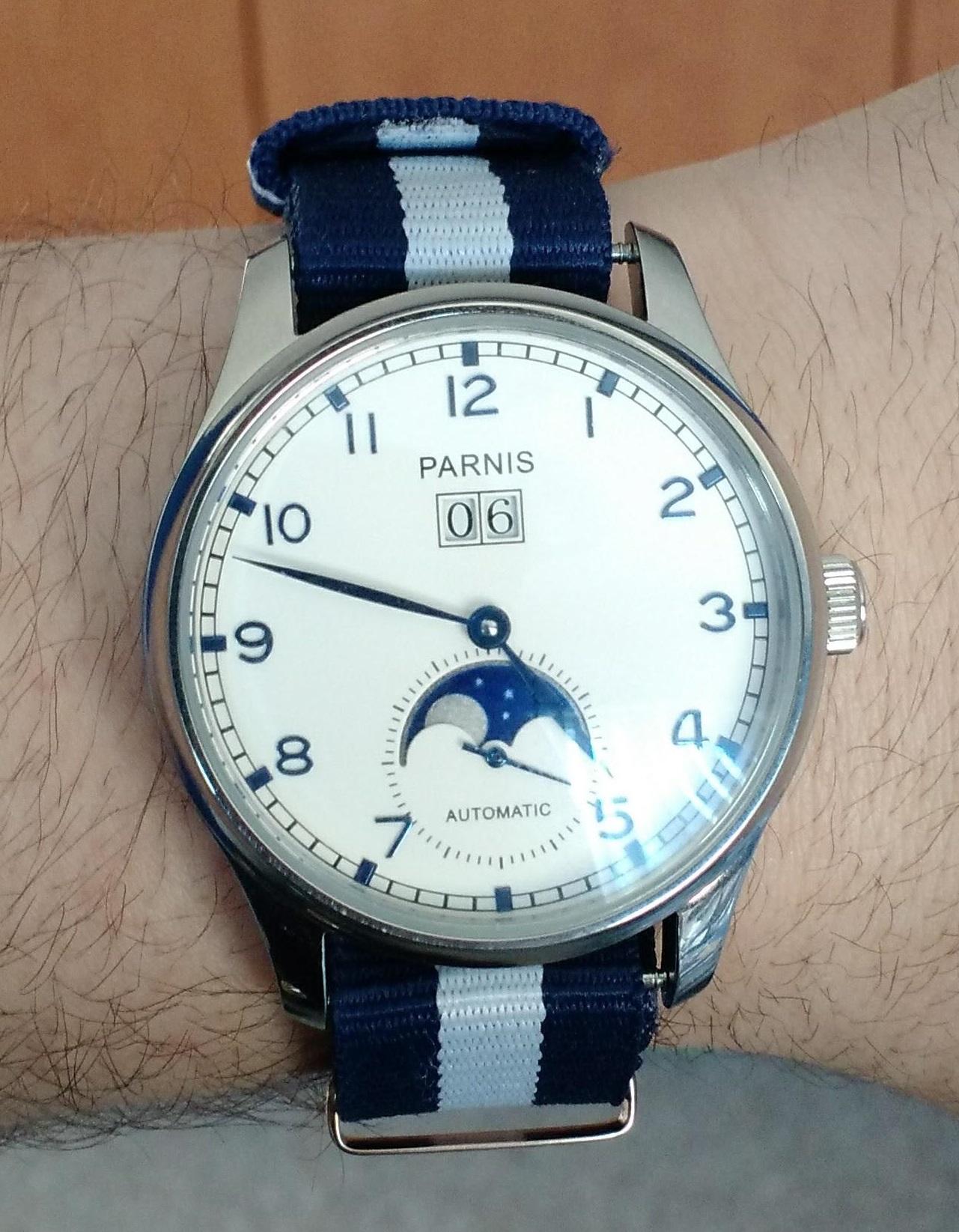 Parnis moonwatch outlet