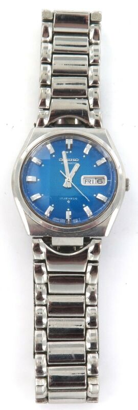 VINTAGE SEIKO TIME CORP AUTO 17J DAY DATE 6309 8049 MENS WATCH