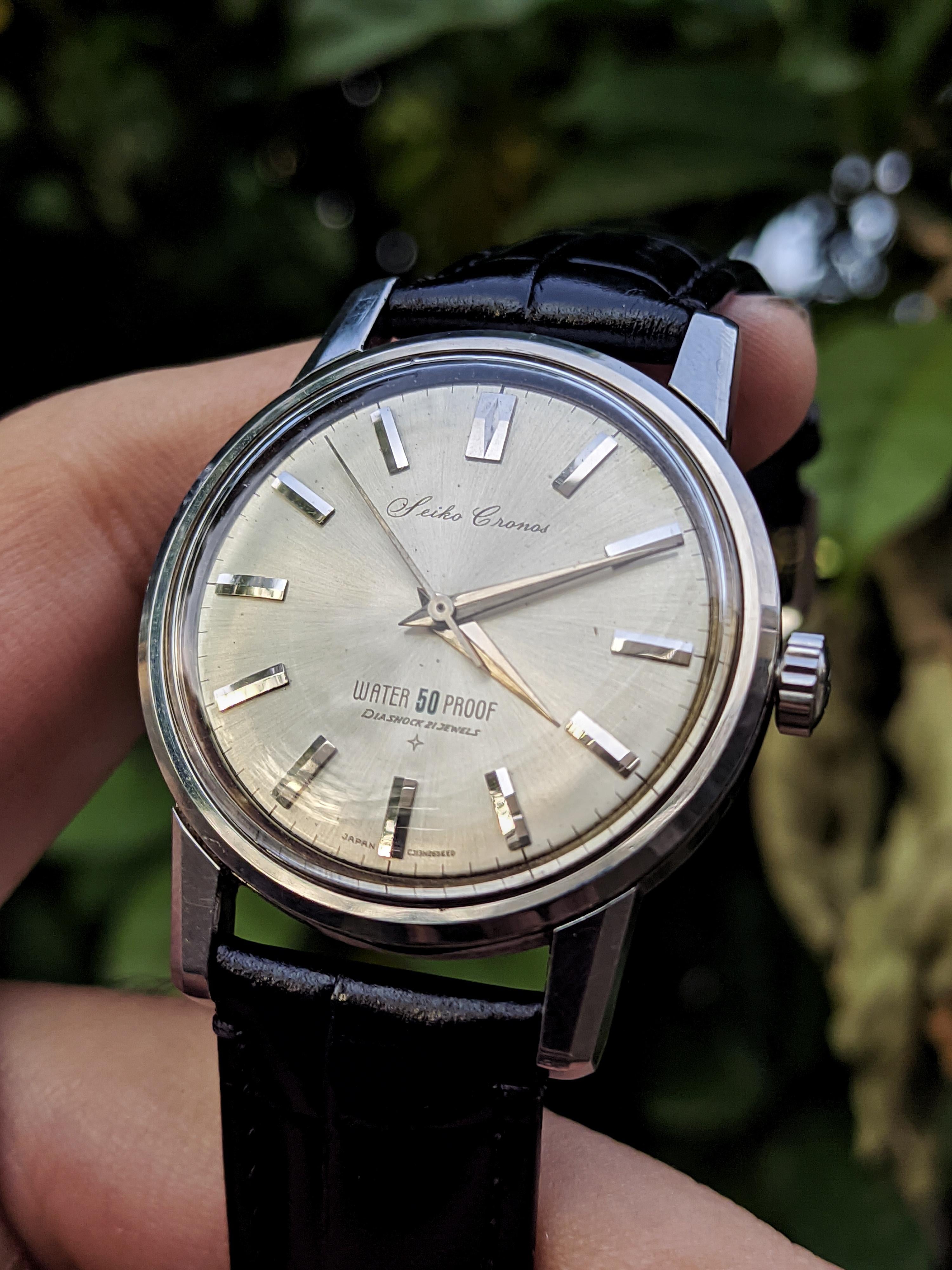 WTS] Seiko Cronos Water 50 Proof Vintage Dress Watch! $249 OBO