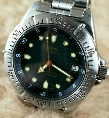 ORIS DIVERS Date Ref. B 7401 All Stainless steel Automatic 38mm