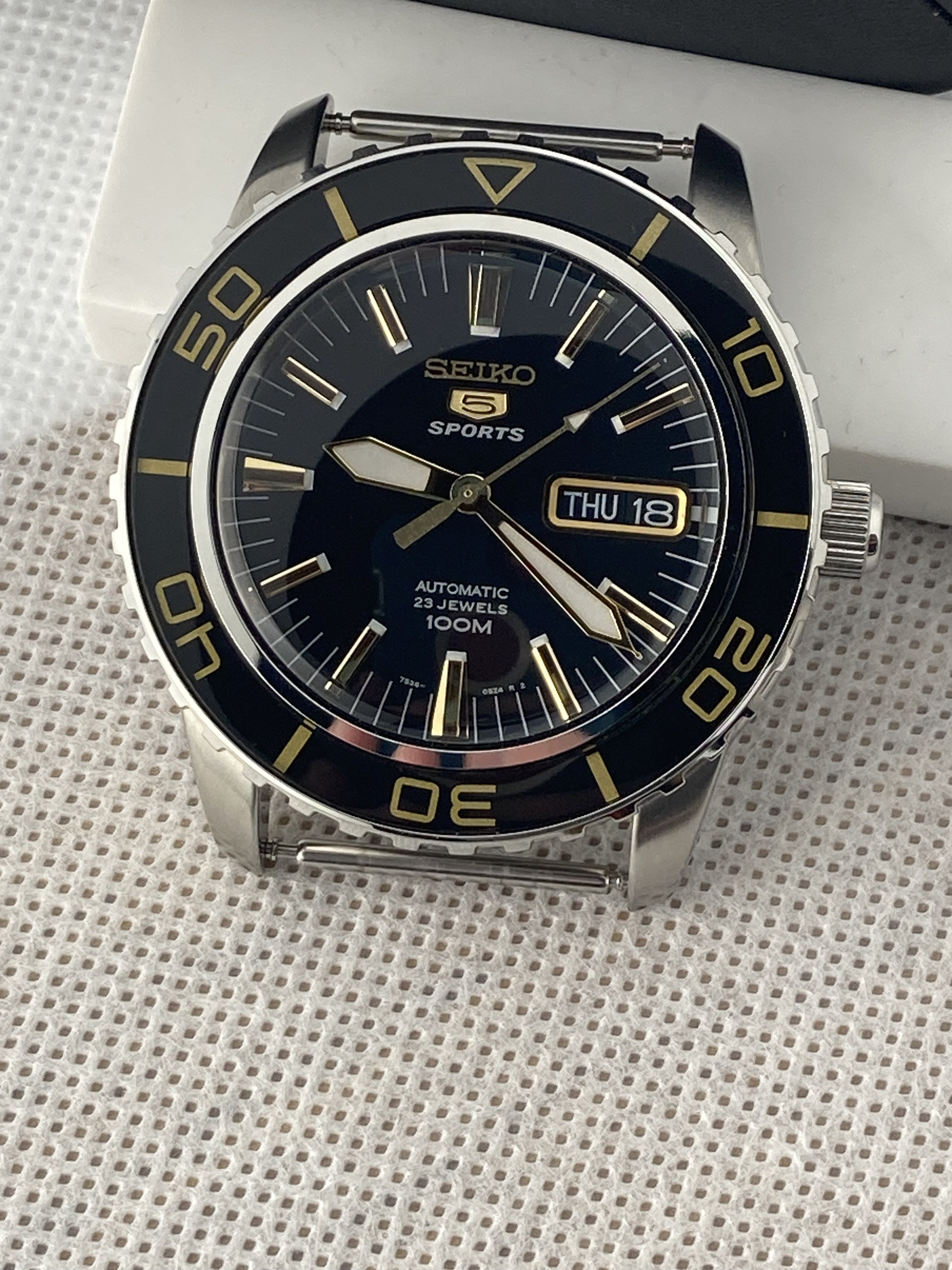 Seiko SNZH57 aka Seiko fifty five fathoms | WatchCharts Marketplace