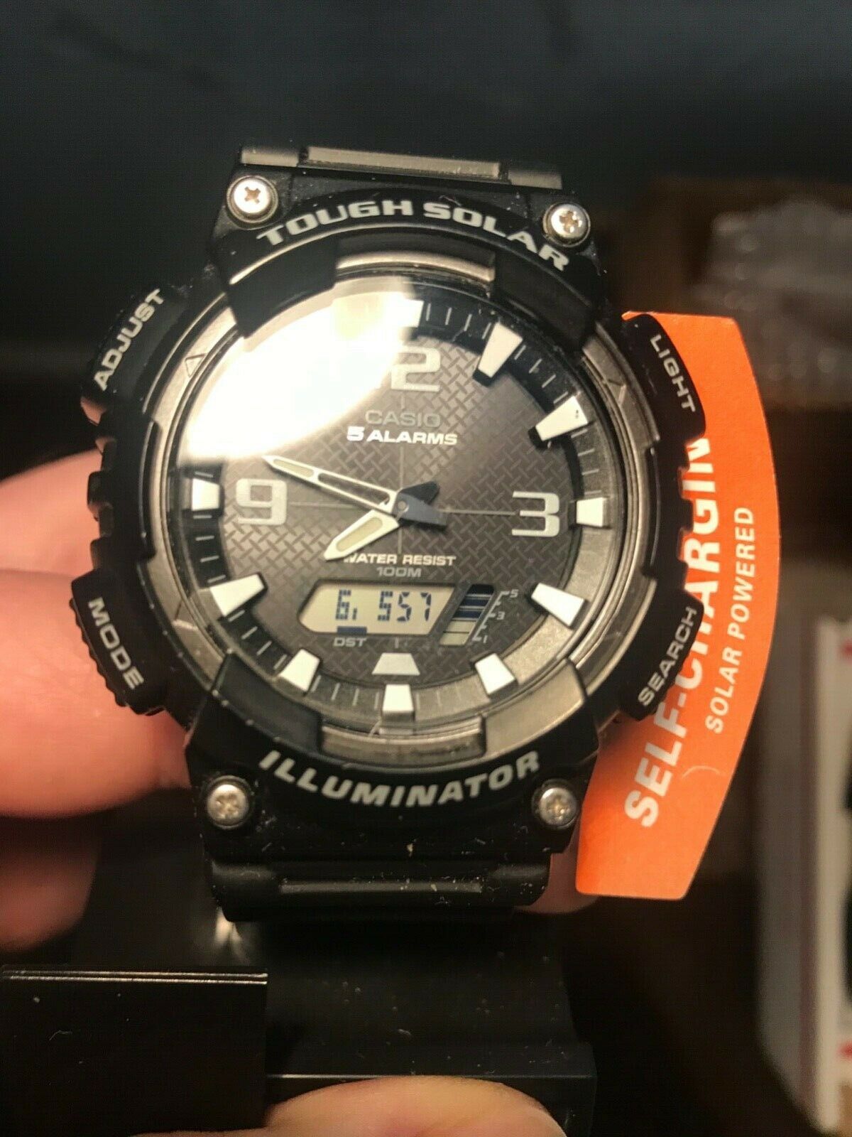 Casio AQS810W-1AVCF Men's AQ-S810W-1AV Solar Sport Combination Watch |  WatchCharts
