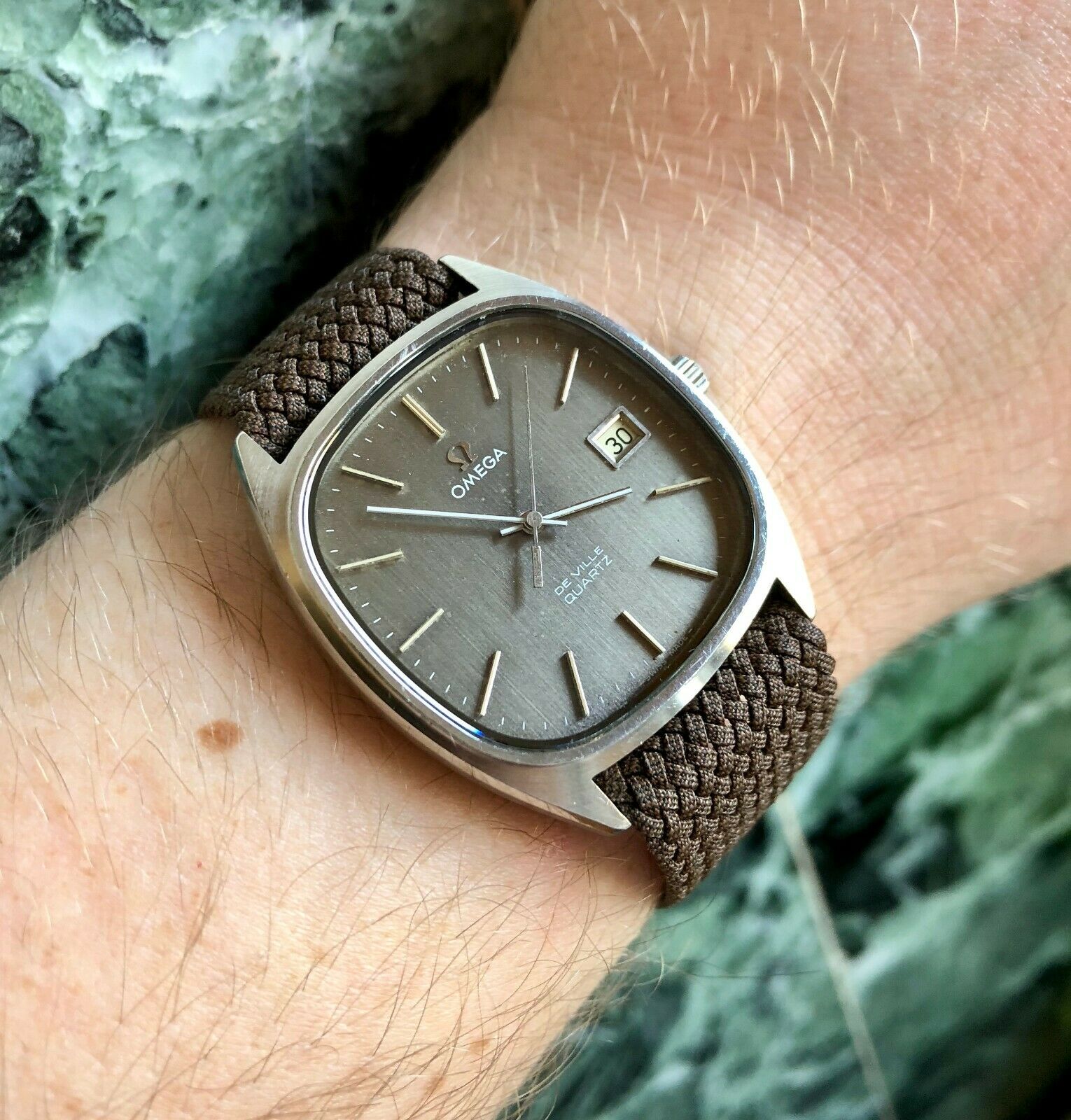 Vintage Omega DeVille 192.0034 1977 Mens Watch Cal 1342 Unpolished