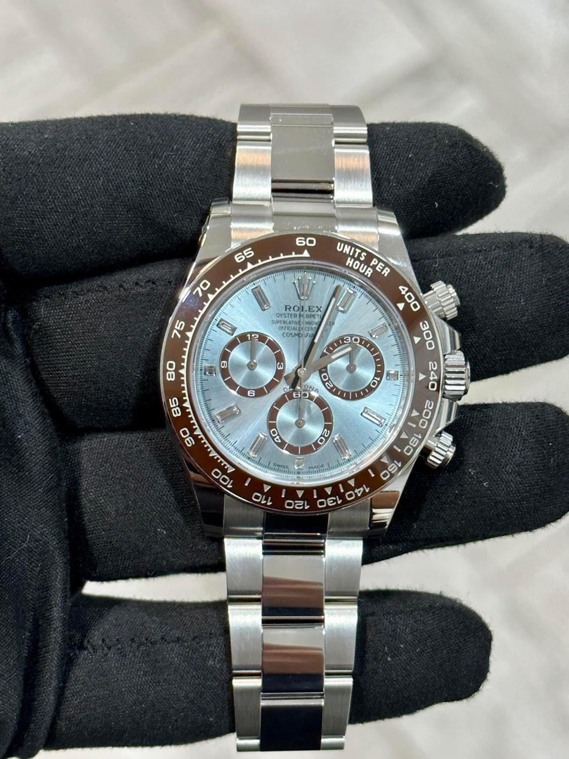 Rolex Daytona 126506 baguette platinum WatchCharts Marketplace