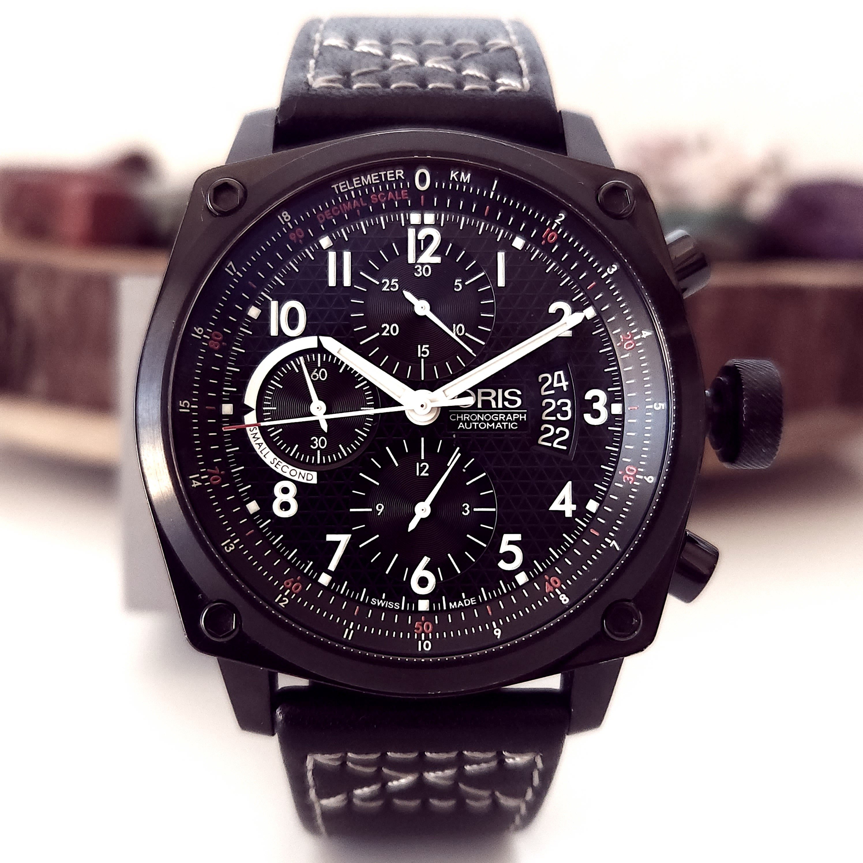 Oris BC4 Chronograph DLC 67476334764