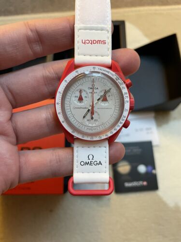 OMEGA x Swatch Speedmaster MoonSwatch Mission To Mars Watch