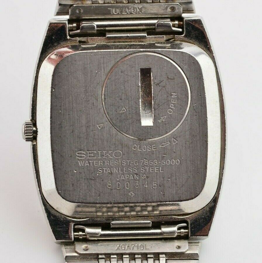 Vintage Mens Seiko Lord Quartz Watch Kanji 7853-5000 JDM Japan