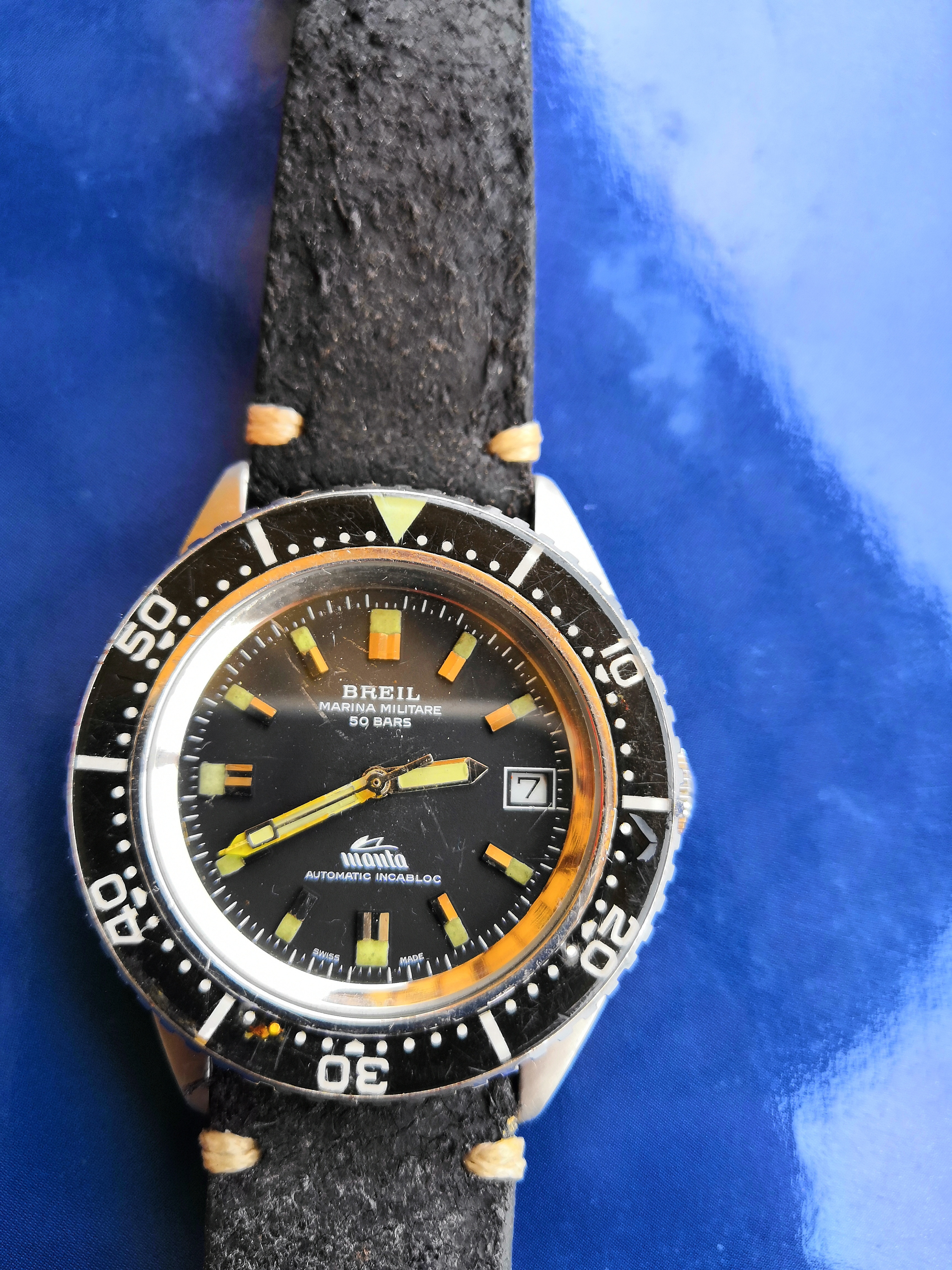 FS Breil Marina Militare 500m vintage military diver WatchCharts