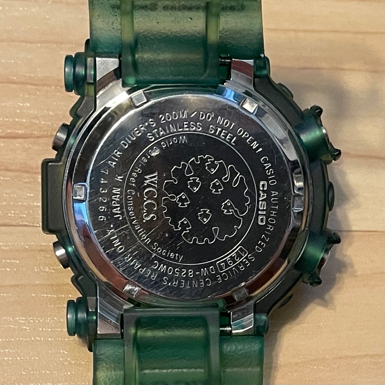 WTS] Casio G-Shock DW-8201WC-2T WCCS Frogman Aqua Blue Green