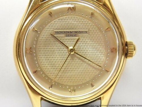 Rare 18k Gold Vacheron Constantin 4906 Bumper Automatic 4771