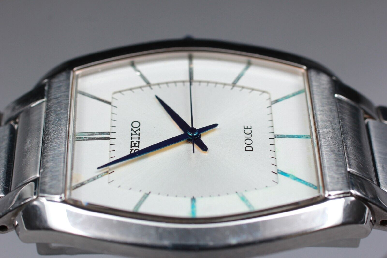 EXC+5 】 Seiko Dolce 8J41-0AH0 White Dial Quartz Men