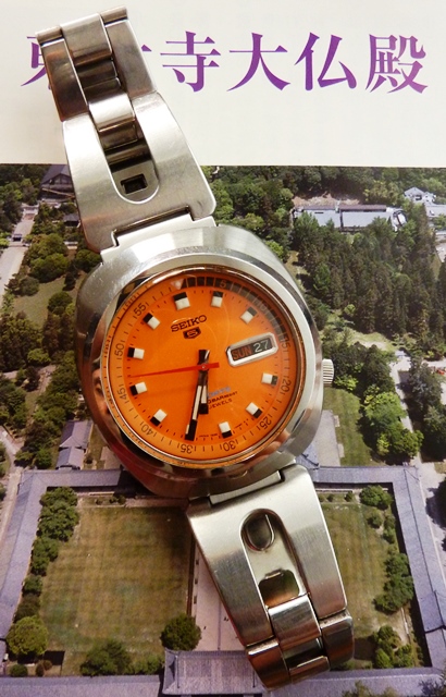 SOLD: Seiko 5 Sports 7S36-0050 Orange dial. SBSS003 Model. Reissue 1990 |  WatchCharts Marketplace