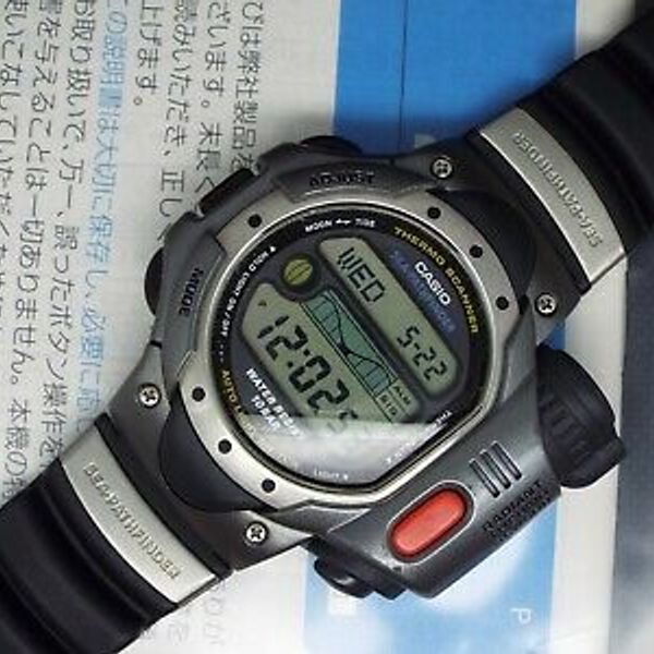 Casio thermo scanner watch online