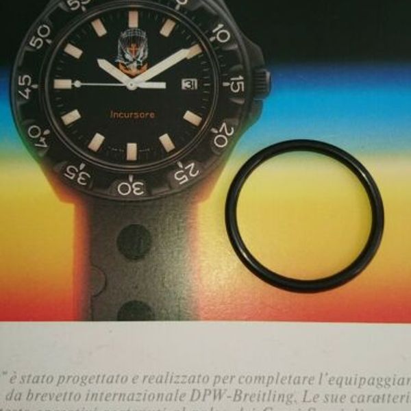 Bracelet Néoprene DPW Pour Breitling Professional - Noir - Neuf Sans Boîte