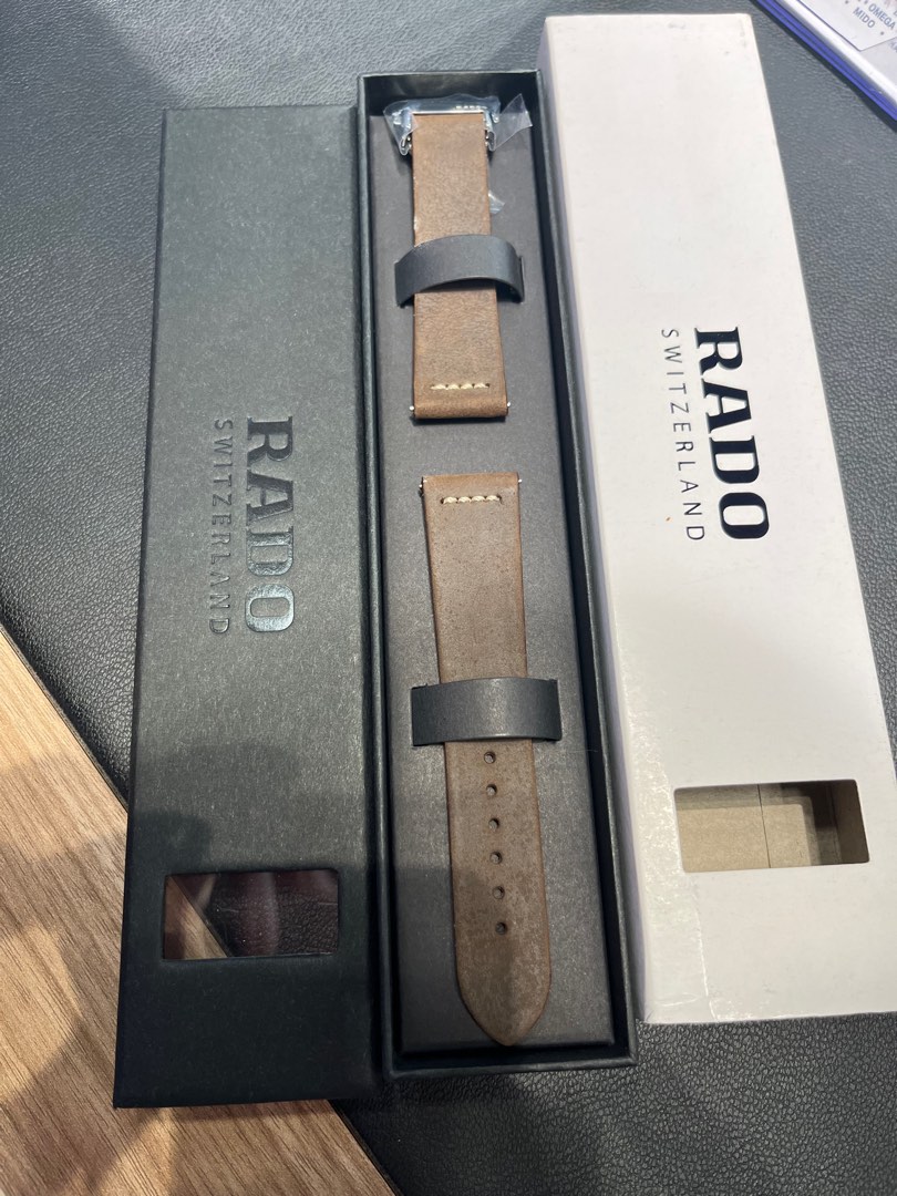 Rado Captain Cook leather and nato strap sell in set only