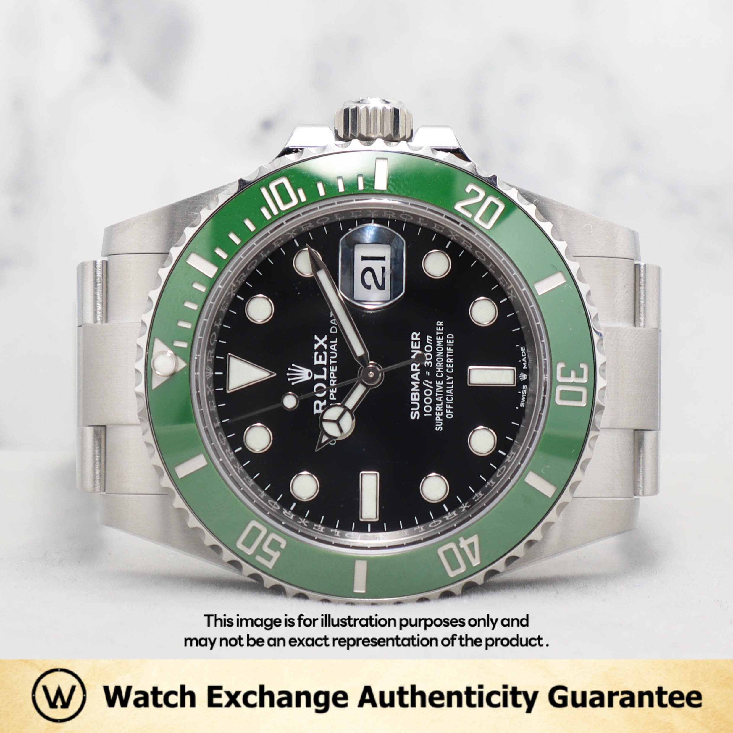 New Dec 2023 Rolex Submariner Starbucks MK2 Oyster 126610LV Black