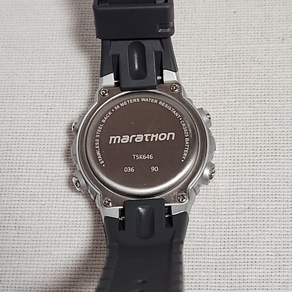 Montre Timex Marathon Indiglo Rare | Chronographe 27 Tours, étanche 50m | Occasion