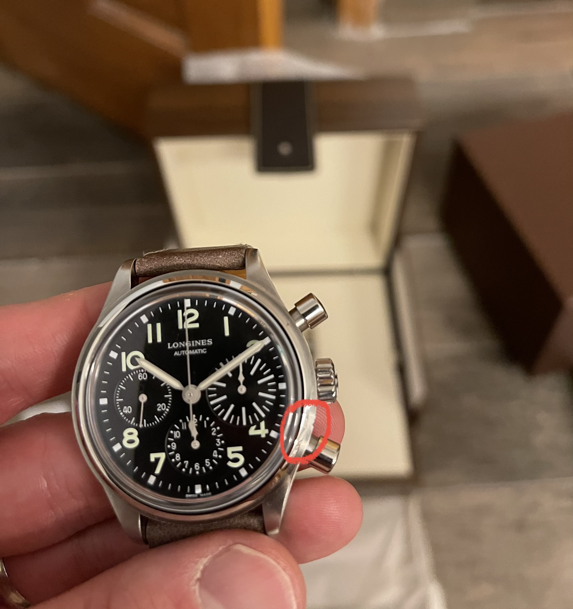 FS Longines Bigeye Avigation L2.816.4.53.2 Column Wheel