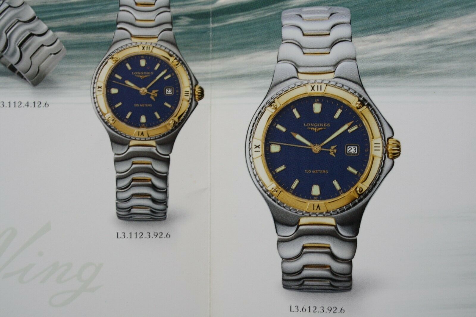 LONGINES SPORT WING WATCH BROCHURE 1997 WatchCharts