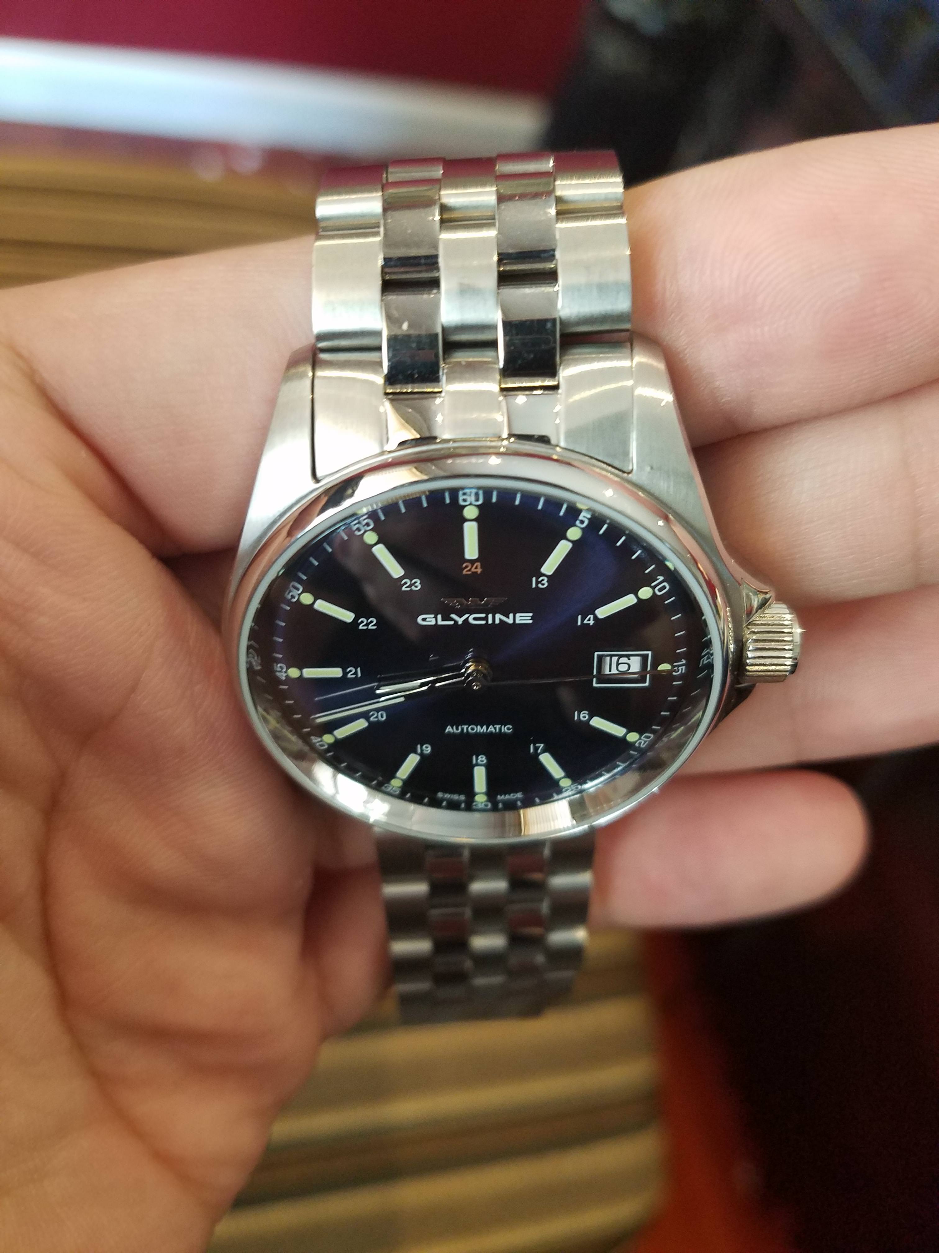 *SOLD*: Glycine Combat 6 36mm GL0106 | WatchCharts Marketplace