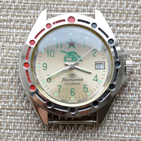 Watch Commander Military Soviet Komandirskie Vostok Wostok Rare Vintage ...