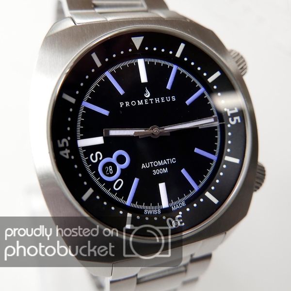 Prometheus Blue SOLD: Prometheus S80 Blue LE ETA 2824-2 Black Dial Dual Crown | WatchCharts