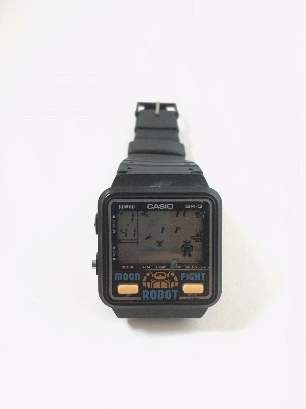 Very rare & Vintage Casio GR-3 Moon Fight Robot game watch