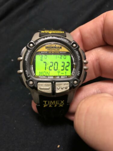 timex ironman 100 lap flix