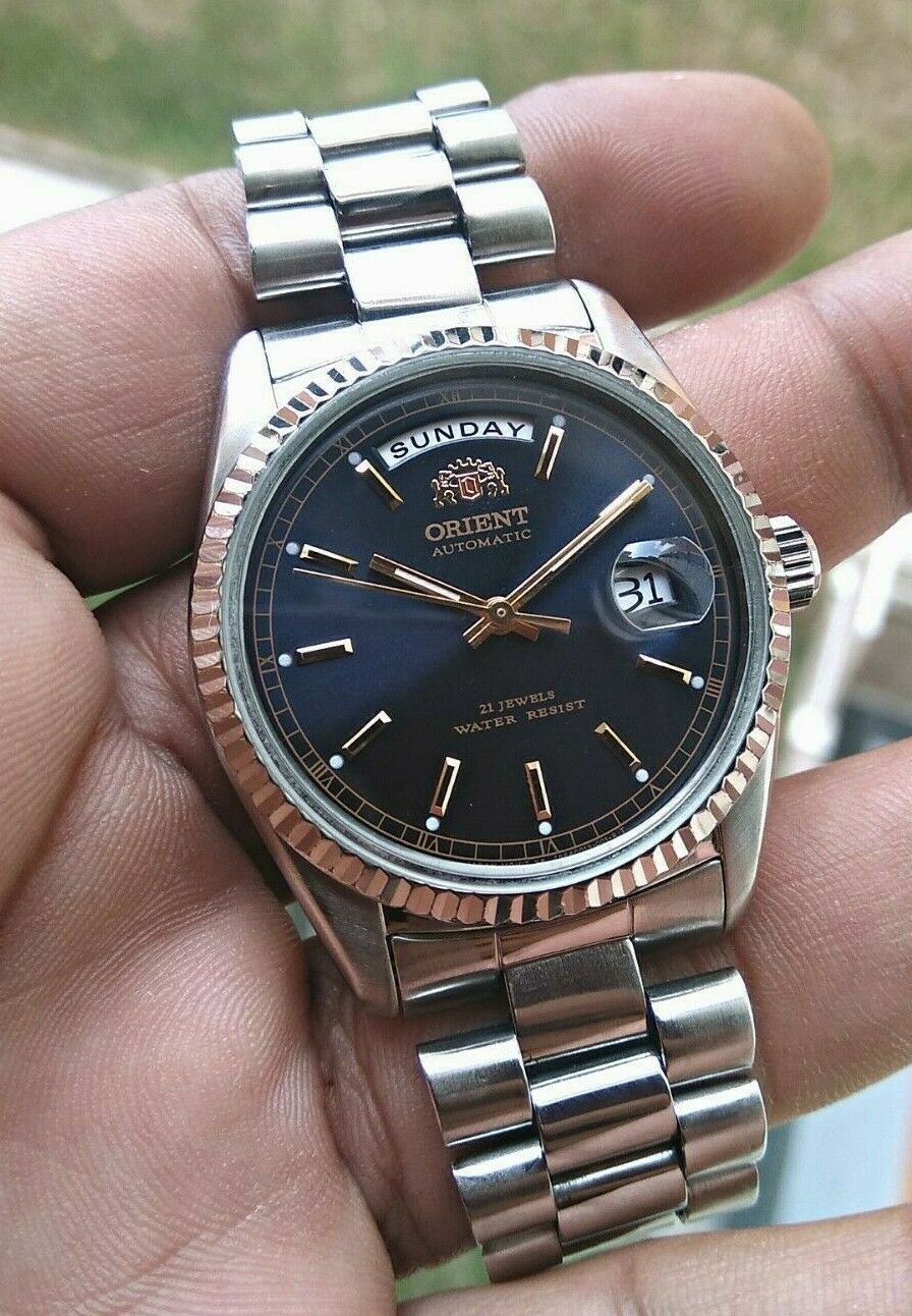 orient fluted bezel