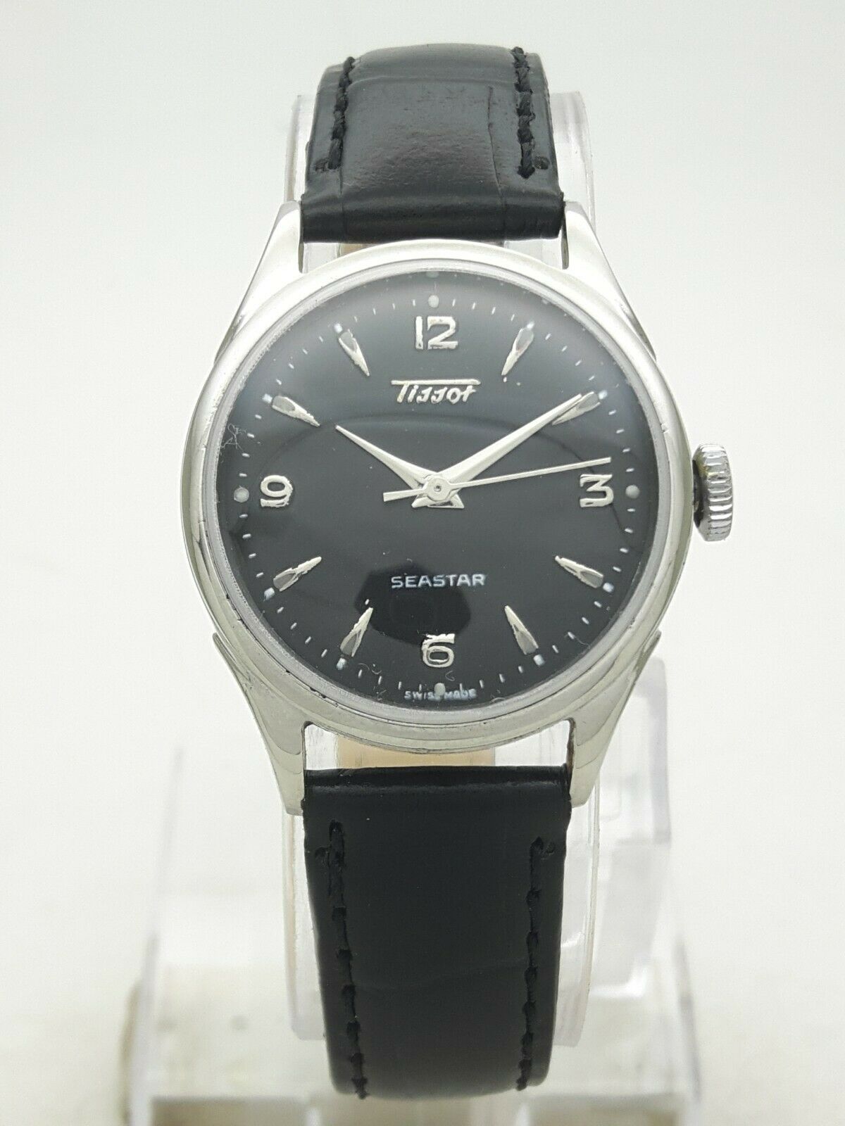 Vintage Tissot Seastar 6713 6714 2 P 16J Cal 27B 21 Swiss 31 MM