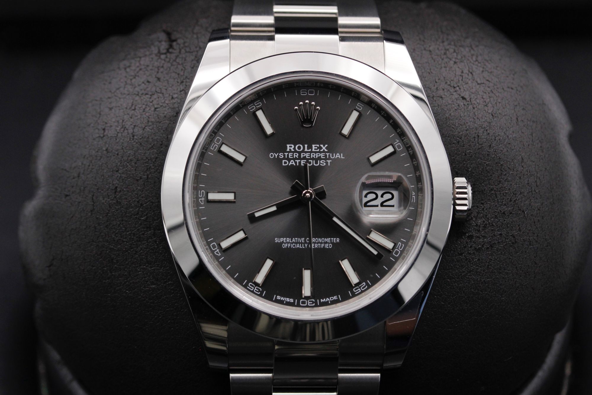 Rolex 126300 online rhodium