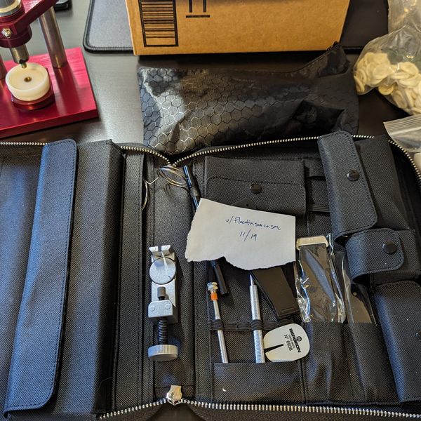 WTS] Watch modding starter kit. Crystal press, tools, dials, hands, cots,  etc.