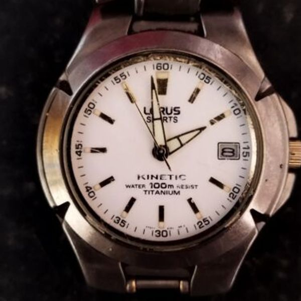 Mens Lorus Sports By Seiko YT57X007 Titanium Automatic Watch