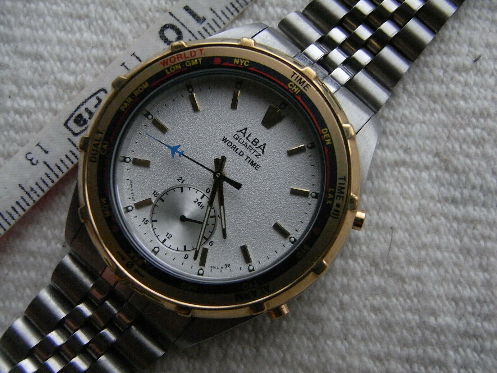 Alba world clearance time watch