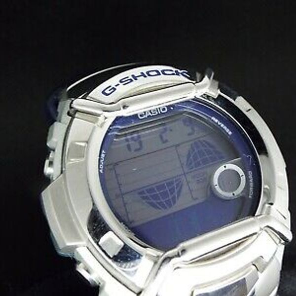 Vintage CASIO Digital Watch 2463 GL-180 G-SHOCK GLIDE METAL 