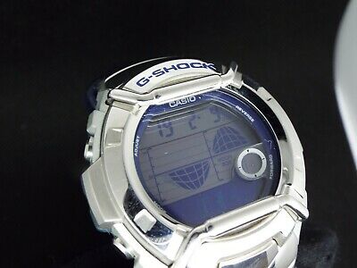 Vintage CASIO Digital Watch 2463 GL-180 G-SHOCK GLIDE METAL GRAPHICS MOON  AGE | WatchCharts Marketplace