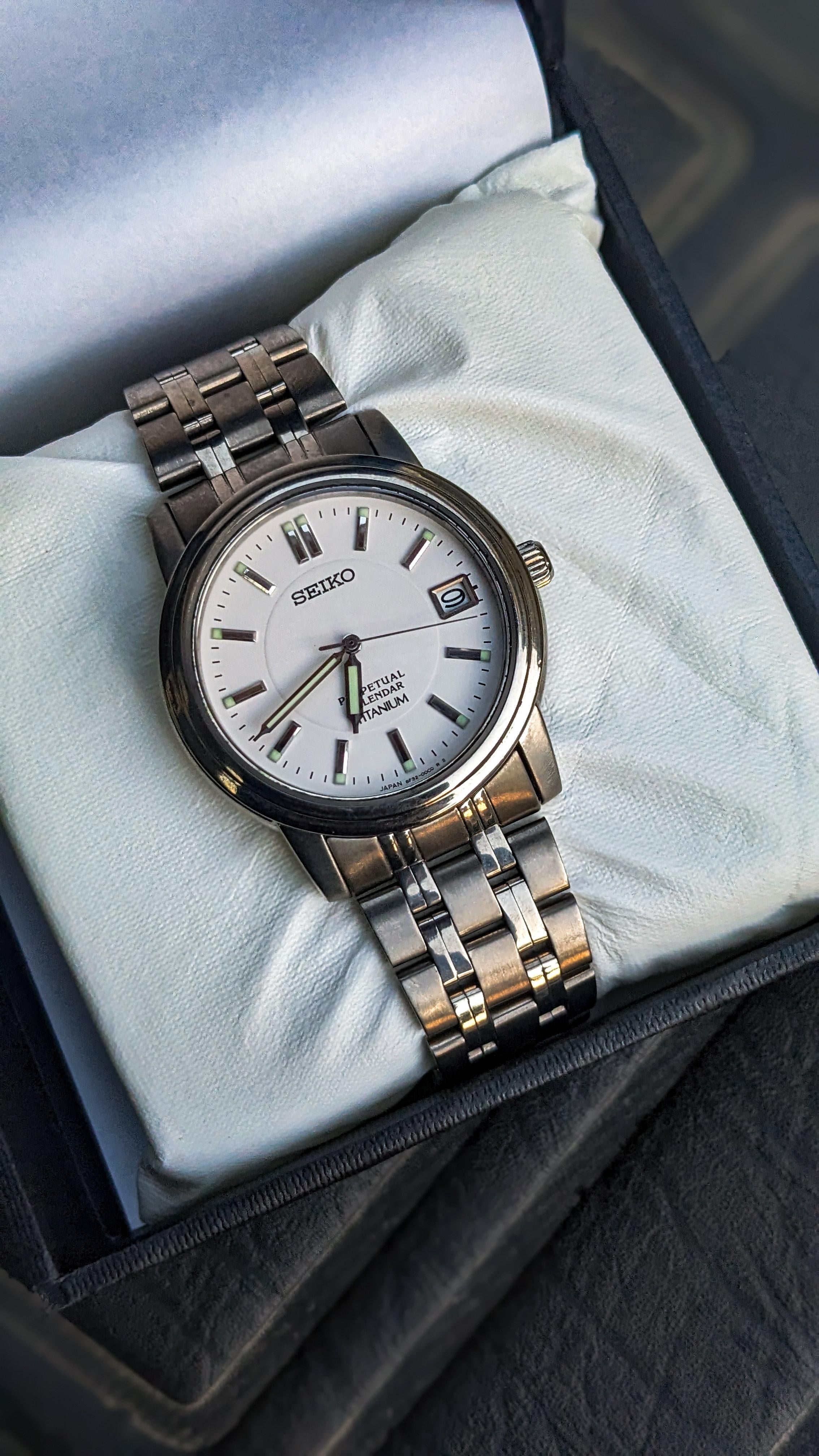 SEIKO 8F32-00A0 TITANIUM JAPAN メンズ 腕時計 8f32 Seiko | eBay