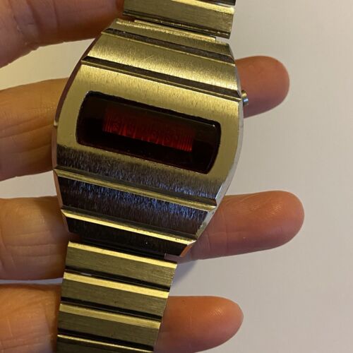 Collins Industrial co Qaurtz LLC Digital vintage Wrist Watch Silver Gong  Kong | eBay