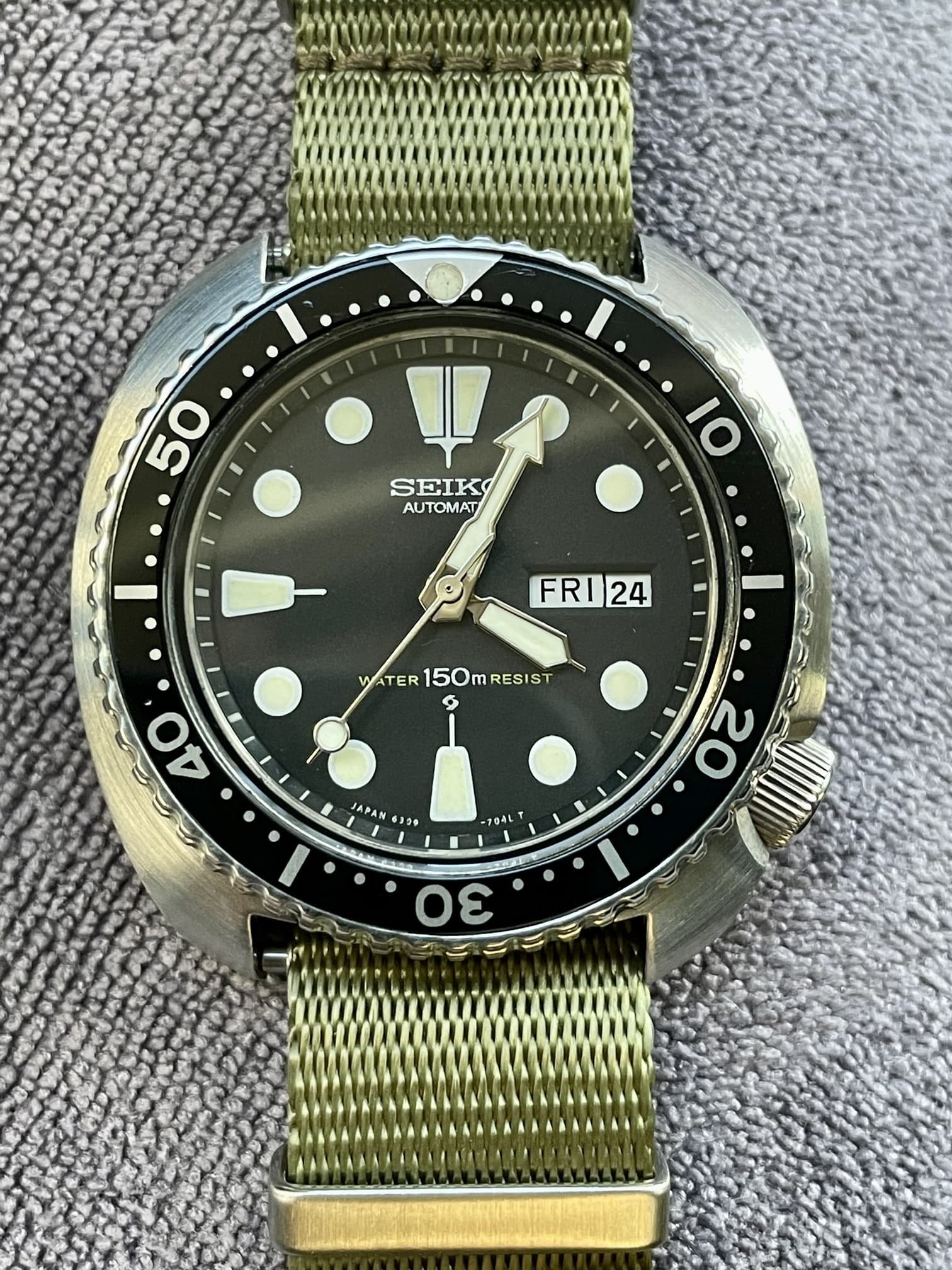 Seiko hot sale vintage turtle