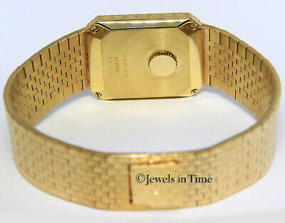 Piaget Tradition 18k Yellow Gold Mens Quartz Watch on Bracelet