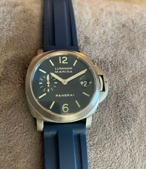 Panerai Luminor Marina Automatic 40 Summer Blue Dial RARE OP