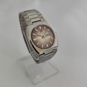 Authentic Rado SCHEIDEGG Date Silver Dial Stainless Steel