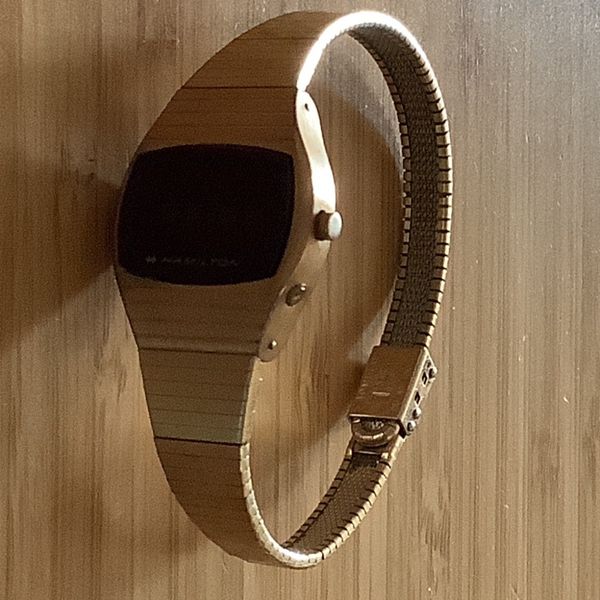 Hamilton Red Led Watch Vintage Hamilton Red LED Ladies Wrist Watch No reserve | WatchCharts ...