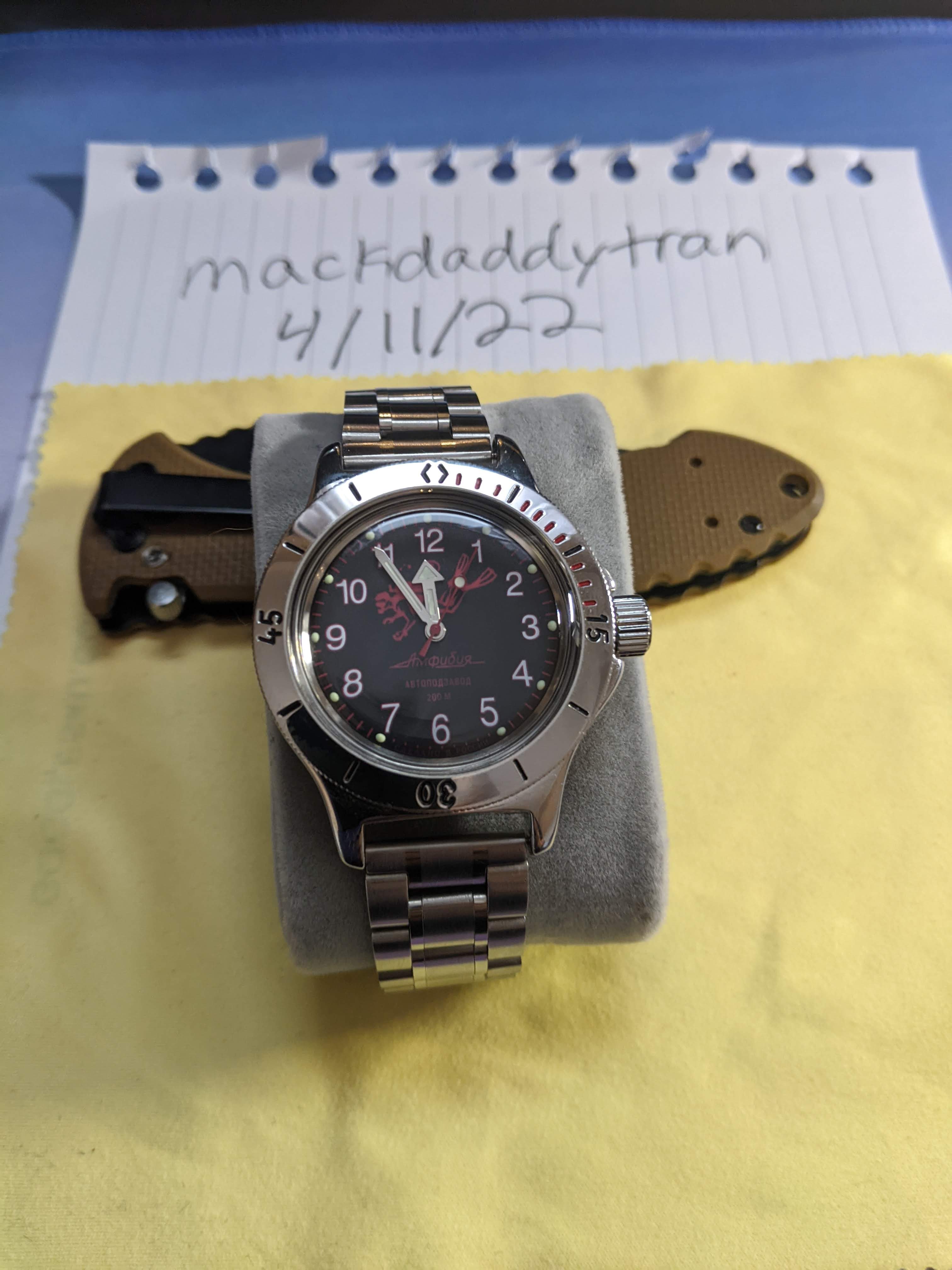 Vostok sale amphibia red