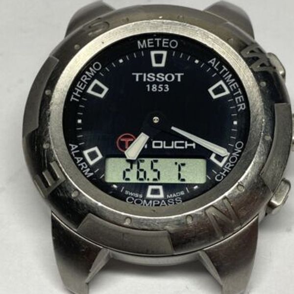 Cinturino Tissot T-TOUCH In Gomma Bianca 20mm &ndash; Originale Z352 Z353 Z252 Z253