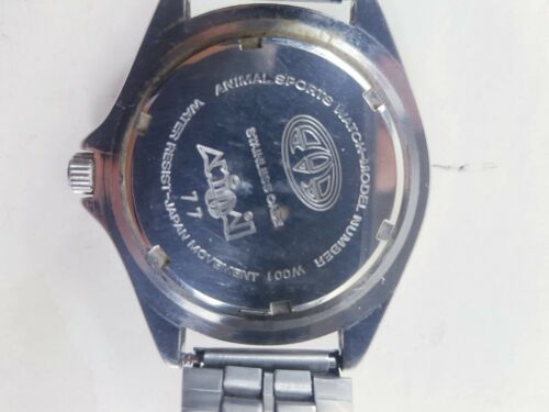Animal W001 Original Retro Sports Watch Blue 90's (RARE