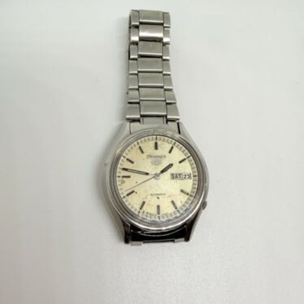 Montre Seiko Automatique Japonaise 6309A 17 Rubis Vintage Des Années 80 - Occasion Fonctionnelle