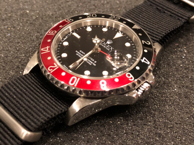 Rolex gmt master ii nato online strap