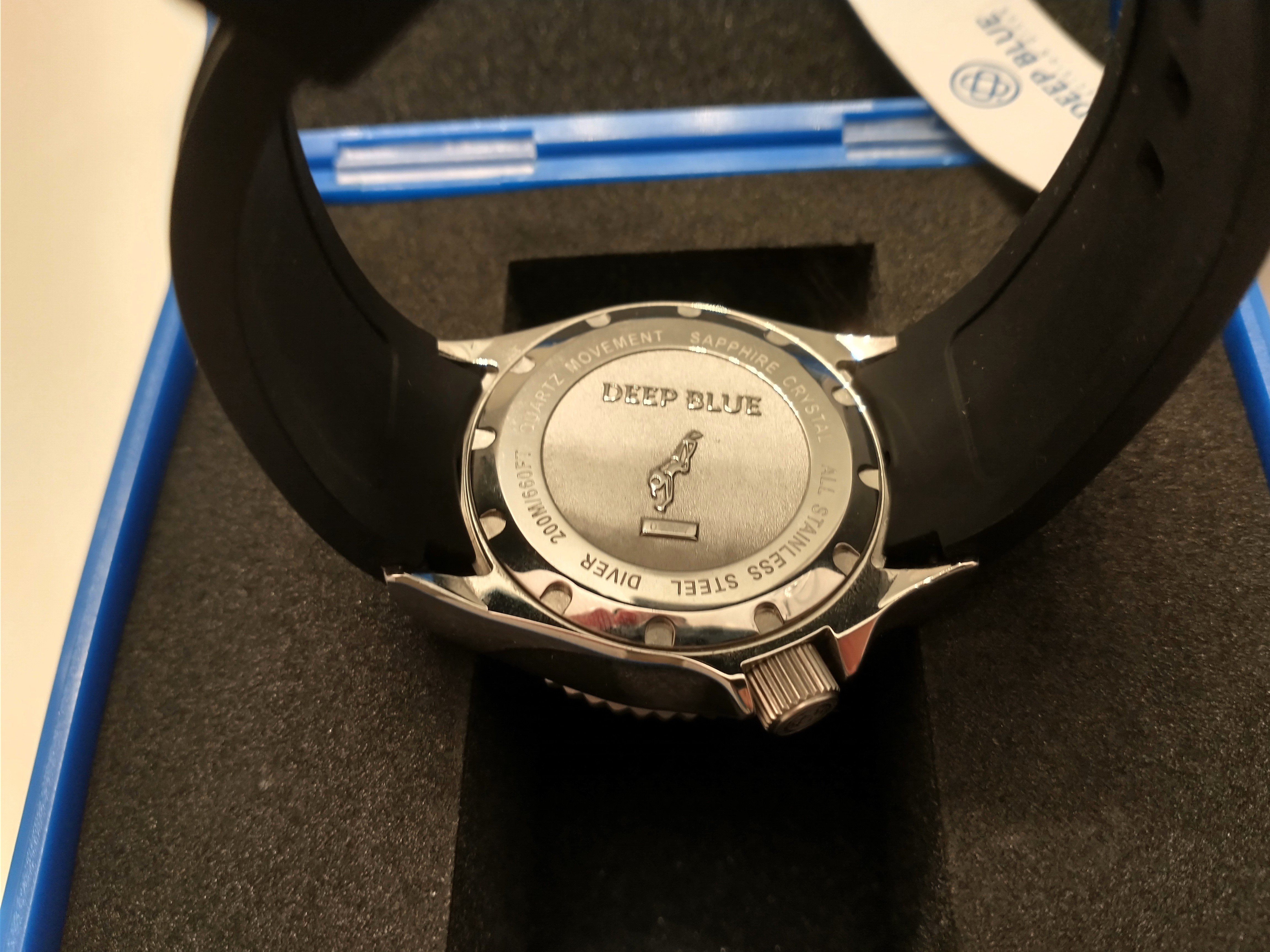 FS: Deep Blue Pro Diver 200 Quartz with Black Dial [$95 USD