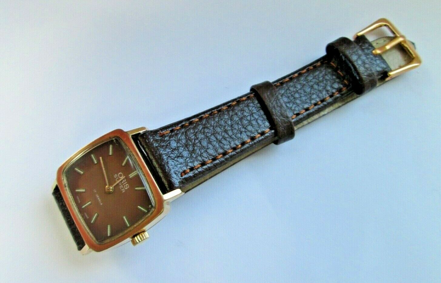 Montre Vintage Oris 672 KIF 17 Rubis Remontage Suisse - Pour Pièces/Réparation